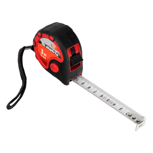 Рулетка Status 3 fixations,3 м х 16 мм,двухкомпонентный корпус,3 фиксации ленты Matrix по ценам производителя в Санкт-Петербурге с доставкой по всей России