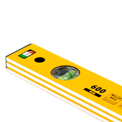 Уровень алюминиевый, 600 мм, фрезерованный, 3 глазка Denzel купить в Москве с доставкой по всей России | ProtosMarket.ru