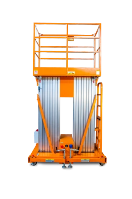 Подъемник мачтовый аккумуляторный 200 кг, 8/10 м, 24/80 В/Ач TOR GTWY8-200S DC 2-мачтовый по ценам производителя в Санкт-Петербурге с доставкой по всей России