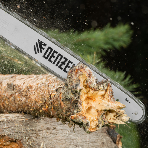 Пила цепная электрическая EDS-2200, 2.2 кВт,продольная, шина 45 см, шаг 3/8, паз 1.3 мм, 62 звена Denzel купить в Москве с доставкой по всей России | ProtosMarket.ru