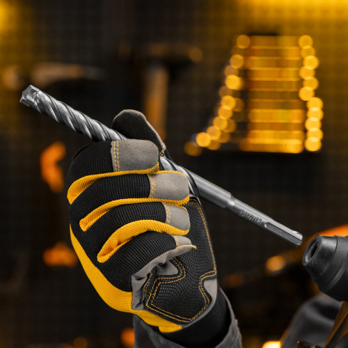 Бур по бетону, цельная крестовая пластина, 14x215 мм, SDS PLUS Denzel по ценам производителя в Санкт-Петербурге с доставкой по всей России