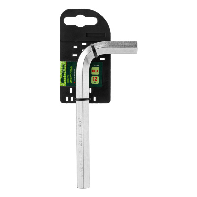 Ключ имбусовый HEX, 12 мм, 45x, закаленный, никель Сибртех по ценам производителя в Санкт-Петербурге с доставкой по всей России