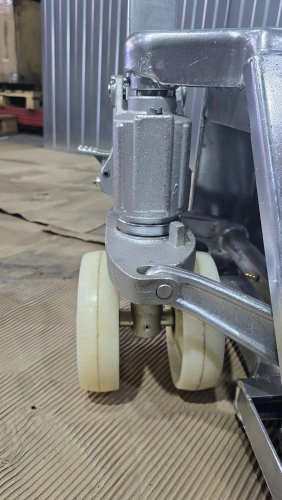 Тележка гидравлическая оцинкованная 2500 кг 1150 мм нейлоновые колеса TOR WH-25G по ценам производителя в Санкт-Петербурге с доставкой по всей России