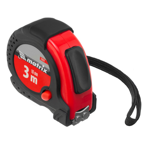 Рулетка Status Magnet fixation,3 м х 16 мм,обрезиненный корпус,зацеп с магнитом Matrix по ценам производителя в Санкт-Петербурге с доставкой по всей России