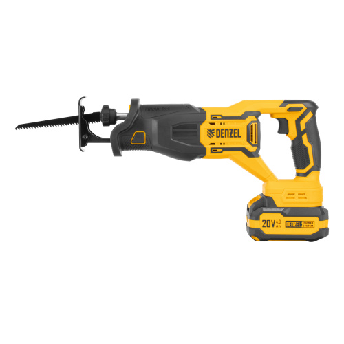Пила сабельная аккумуляторная бесщет. RS-250, Li-Ion, 20 В Denzel по ценам производителя в Санкт-Петербурге с доставкой по всей России
