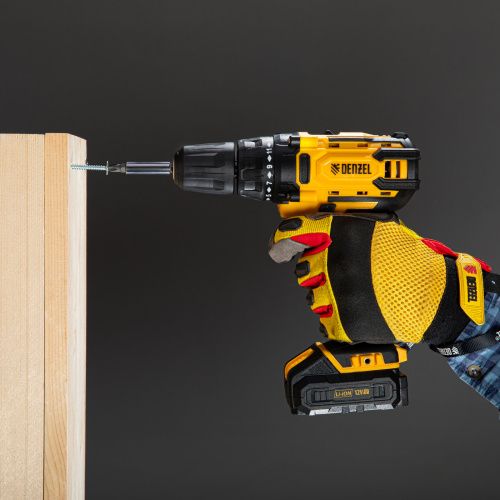 Дрель-шуруповерт аккумуляторная CDL-12-01CB, Li-Ion, 12 В, 1 акк. Denzel купить в Москве с доставкой по всей России | ProtosMarket.ru