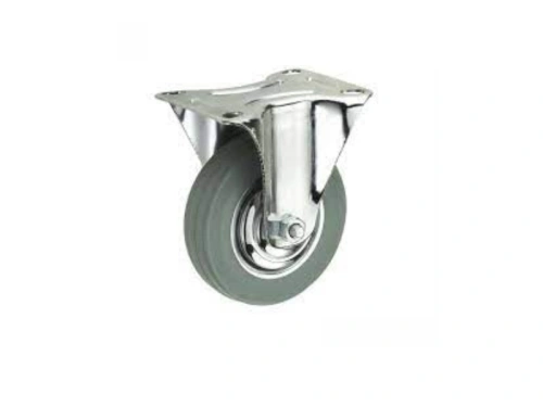 Колесо неповоротное серая резина FC 63 f 160 мм по ценам производителя в Санкт-Петербурге с доставкой по всей России