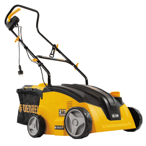 Скарификатор-аэратор  электрический SAE-1500, 1500 Вт, -11/+5 мм, 32 cм Denzel купить в Москве с доставкой по всей России | ProtosMarket.ru