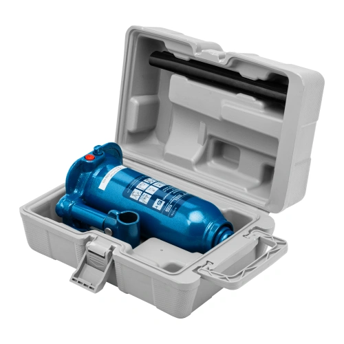 Домкрат гидравлический бутылочный, 5 т, h подъема 207-404 мм, в пластиковом кейсе Stels по ценам производителя в Санкт-Петербурге с доставкой по всей России