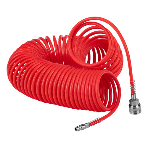 Шланг спиральный воздушный, 15 м, с быстросъемными соединениями Matrix купить в Москве с доставкой по всей России | ProtosMarket.ru