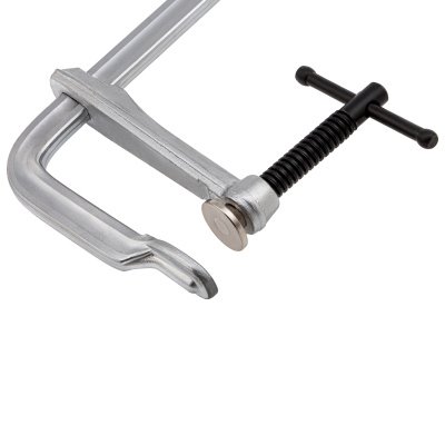 Струбцина F-образная, 120x400мм, кованая Denzel купить в Москве с доставкой по всей России | ProtosMarket.ru