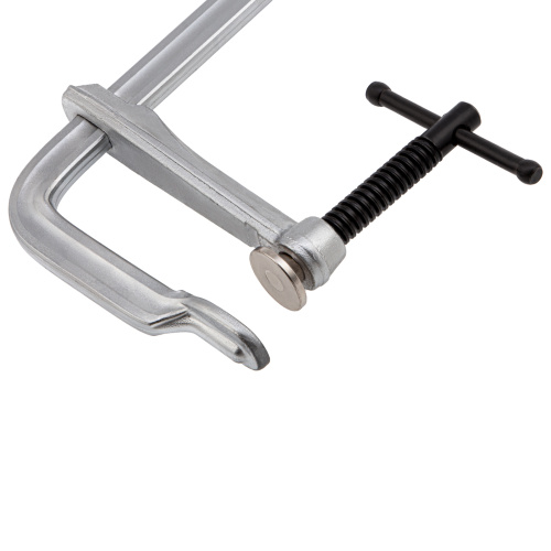 Струбцина F-образная, 120x400мм, кованая Denzel купить в Москве с доставкой по всей России | ProtosMarket.ru