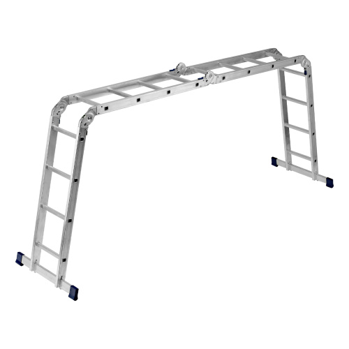 Лестница шарнирная алюминиевая, 4 х 4 ступени, Сибртех купить в Москве с доставкой по всей России | ProtosMarket.ru