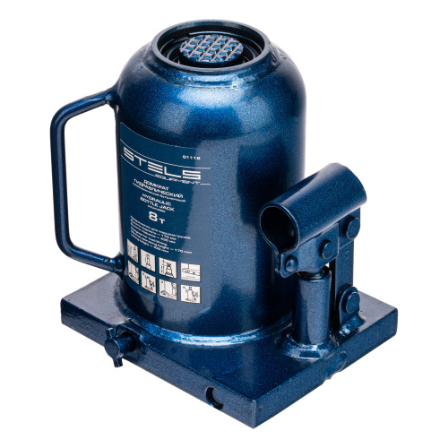 Домкрат гидравлический бутылочный телескопический, 8 т, H подъема 170-430 мм Stels по ценам производителя в Санкт-Петербурге с доставкой по всей России
