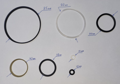 Набор манжет для трубогибов 12 т купить в Москве с доставкой по всей России | ProtosMarket.ru