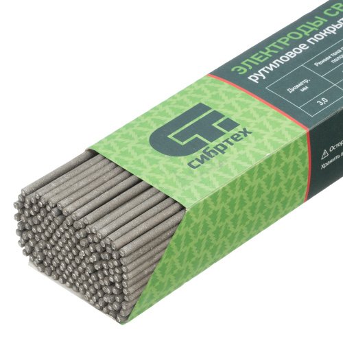 Электроды MP-3, диам. 3 мм, 4,5 кг., рутиловое покрытие Сибртех по ценам производителя в Санкт-Петербурге с доставкой по всей России