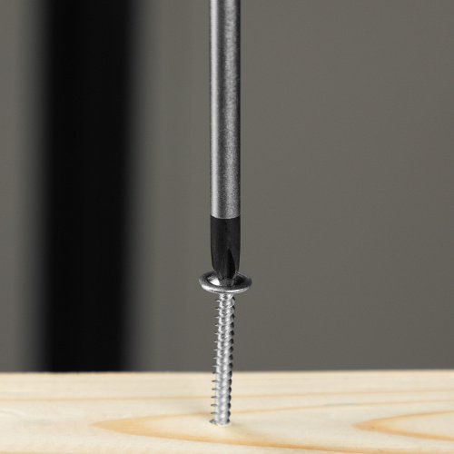 Отвертка, PH2х100 мм, S2, 3к рукоятка Denzel по ценам производителя в Санкт-Петербурге с доставкой по всей России