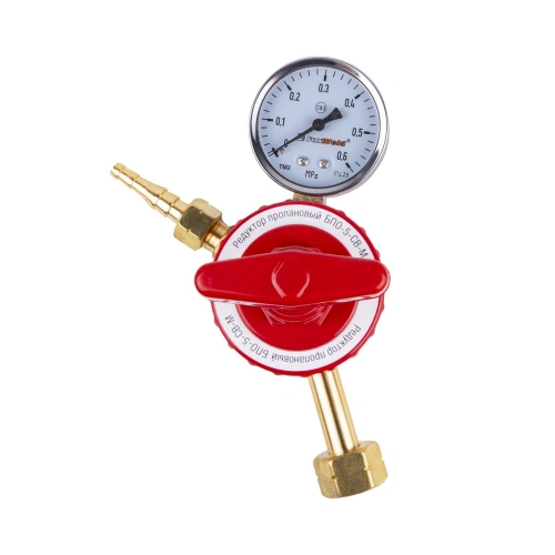 Редуктор FoxWeld  БПО-5-СВ-М (пропановый, 1 манометр, пр-во FoxWeld/КНР) по ценам производителя в Санкт-Петербурге с доставкой по всей России