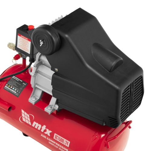 Компрессор воздушный DC1500L/24, 1,5 кВт, 24 л, 210 л/мин MTX по ценам производителя в Санкт-Петербурге с доставкой по всей России