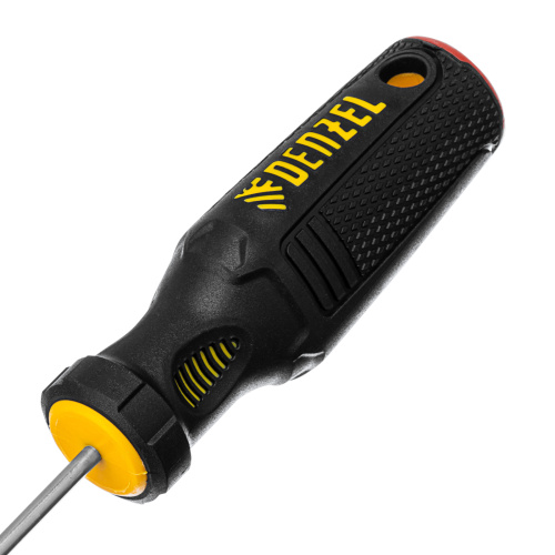 Отвертка, PH0х75 мм, S2, 3к рукоятка Denzel по ценам производителя в Санкт-Петербурге с доставкой по всей России