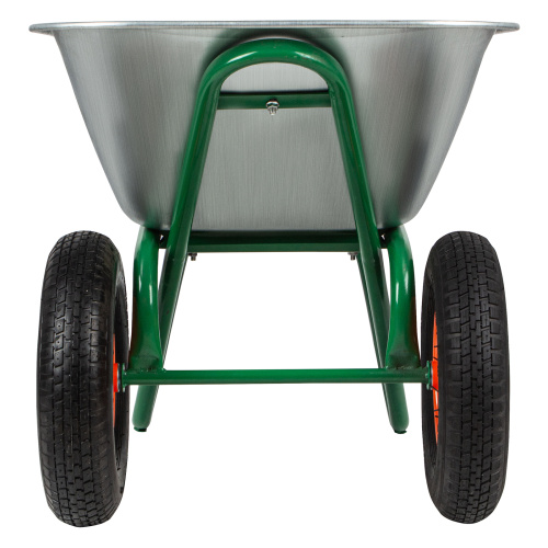 Тачка садово-строительная, 2-х колесная, усиленная, грузоподъемность 320 кг, объем 100 л Palisad купить в Москве с доставкой по всей России | ProtosMarket.ru