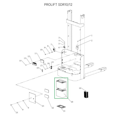Аккумуляторная батарея 24В 50 Ач Li-ion по ценам производителя в Санкт-Петербурге с доставкой по всей России