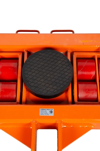 Роликовая платформа поворотная TOR X24 г/п 24 т (с ручкой) по ценам производителя в Санкт-Петербурге с доставкой по всей России