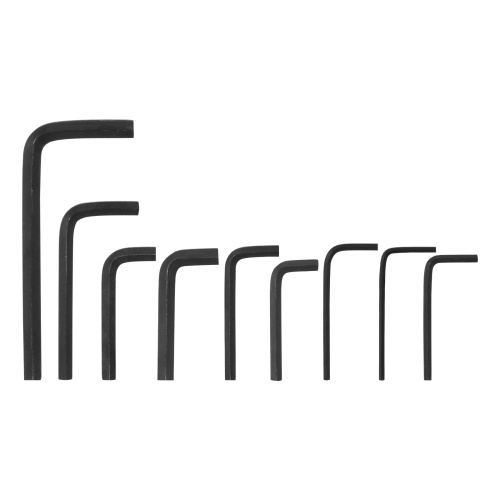 Набор ключей имбусовых HEX, 1.5-10 мм, CrV, 10 шт, оксидированные, на кольце Sparta купить в Москве с доставкой по всей России | ProtosMarket.ru