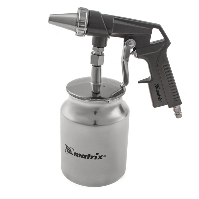 Пистолет пескоструйный с нижним бачком, пневматический Matrix по ценам производителя в Санкт-Петербурге с доставкой по всей России