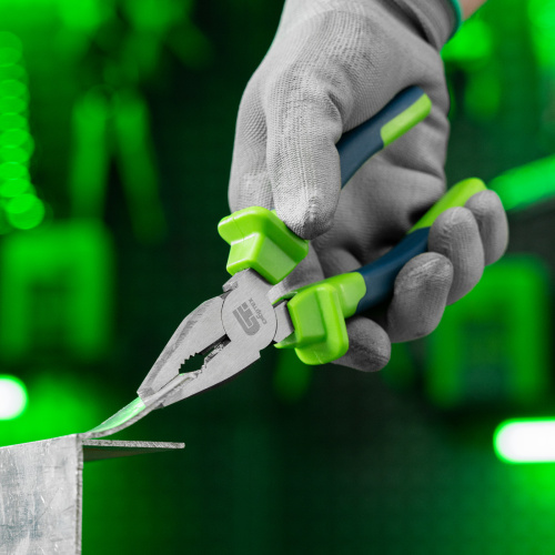 Плоскогубцы комбинированные, 180 мм, двухкомпонентные рукоятки Сибртех купить в Москве с доставкой по всей России | ProtosMarket.ru