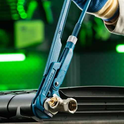 Ключ трубный рычажный №2, 1.5", литой, тип "L" Сибртех купить в Москве с доставкой по всей России | ProtosMarket.ru