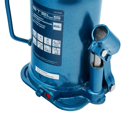 Домкрат гидравлический бутылочный, 20 т, h подъема 235-445 мм Stels по ценам производителя в Санкт-Петербурге с доставкой по всей России