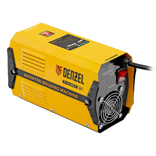 Аппарат инверторный дуговой сварки DS-180 Compact, 180 А, ПВ 70%, диаметр электрода 1.6-4 мм Denzel по ценам производителя в Санкт-Петербурге с доставкой по всей России