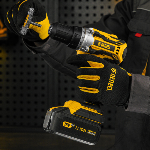 Щетка для дрели, 50 мм, Плоская, со шпилькой, нержавеющая витая проволока Denzel по ценам производителя в Санкт-Петербурге с доставкой по всей России