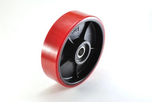 Колесо полиуретан 50х70 мм с подшипником для тележек гидравлических BFL15/BFWL по ценам производителя в Санкт-Петербурге с доставкой по всей России