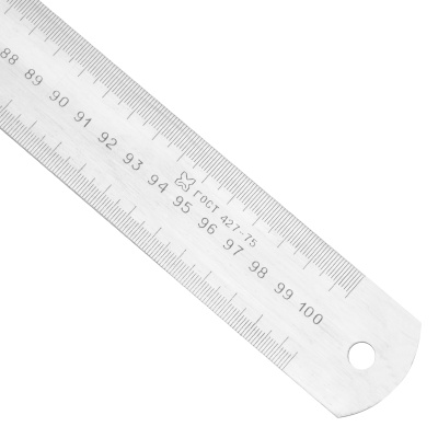 Линейка измерительная, 1000 мм, металлическая по ценам производителя в Санкт-Петербурге с доставкой по всей России