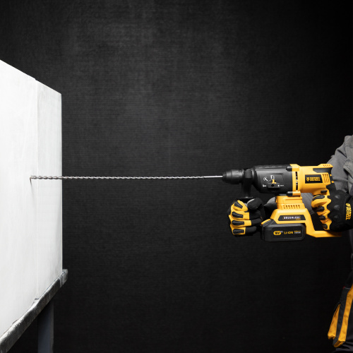 Бур по бетону, двойная спираль, три пылеотводящие кромки, 12 x 600 мм DENZEL купить в Москве с доставкой по всей России | ProtosMarket.ru