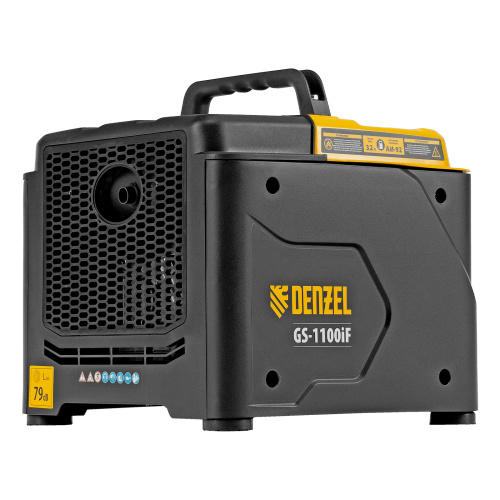 Генератор инверторный GS-1100iF, 1,1 кВт, 230 В, ручной старт DENZEL по ценам производителя в Санкт-Петербурге с доставкой по всей России