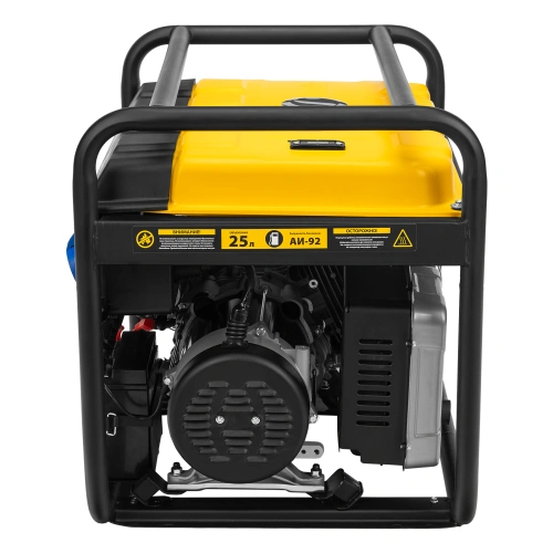 Генератор бензиновый PS 80 EA, 8.0 кВт, 230 В, 25 л, коннектор автоматики, электростартер Denzel по ценам производителя в Санкт-Петербурге с доставкой по всей России