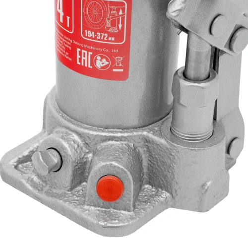 Домкрат гидравлический бутылочный, 4 т, высота подъема 194-372 мм, в пластиковый кейсе Matrix по ценам производителя в Санкт-Петербурге с доставкой по всей России