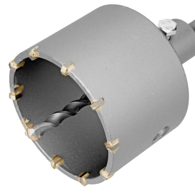 Коронка по бетону в сборе, М22 х 80 мм, SDS Plus Сибртех по ценам производителя в Санкт-Петербурге с доставкой по всей России