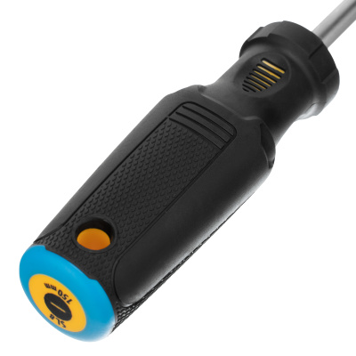 Отвертка SL8x150 мм, CrV, трехкомпонентная рукоятка Denzel по ценам производителя в Санкт-Петербурге с доставкой по всей России