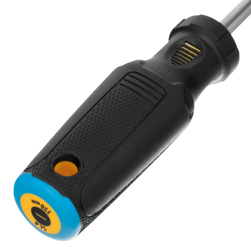 Отвертка SL8x150 мм, CrV, трехкомпонентная рукоятка Denzel по ценам производителя в Санкт-Петербурге с доставкой по всей России