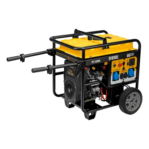 Генератор бензиновый PS-120EA, 12 кВт,230 В, 40л, разъём ATS,эл.старт Denzel купить в Москве с доставкой по всей России | ProtosMarket.ru
