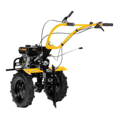 Мотоблок DPT-270X, 7 л.с, дисковое сцепление, ширина 90 см, глубина 35 см, фрез 3 х 4, ВОМ, передачи 2В/1Н Denzel по ценам производителя в Санкт-Петербурге с доставкой по всей России