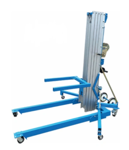 Подъемник телескопический для материалов 340 кг 5,0 м TOR GTWY3450 по ценам производителя в Санкт-Петербурге с доставкой по всей России