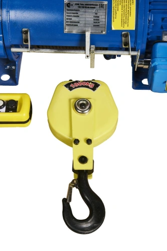 Таль стационарная на лапах  1т  6м 380В электрическая канатная TOR CD по ценам производителя в Санкт-Петербурге с доставкой по всей России