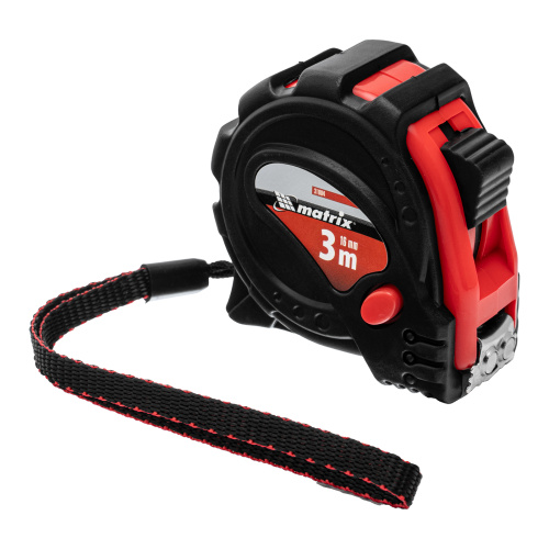 Рулетка Status Magnet 3 fixations,3 м х 16 мм,обрезиненный корпус,зацеп с магнитом Matrix по ценам производителя в Санкт-Петербурге с доставкой по всей России