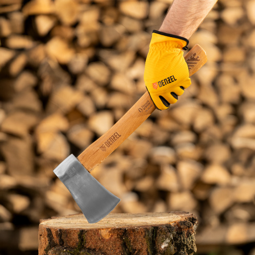 Топор кованый, 900 г, американский тип, буковая рукоятка, 430мм, EFP Denzel по ценам производителя в Санкт-Петербурге с доставкой по всей России