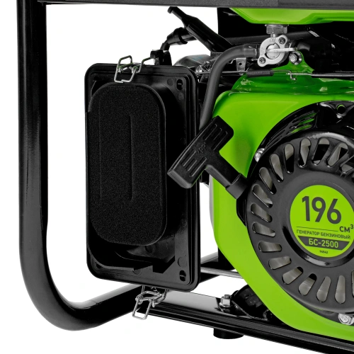 Генератор бензиновый БС-2500, 2.2 кВт, 230В, четырехтактный, 15 л, ручной стартер Сибртех по ценам производителя в Санкт-Петербурге с доставкой по всей России
